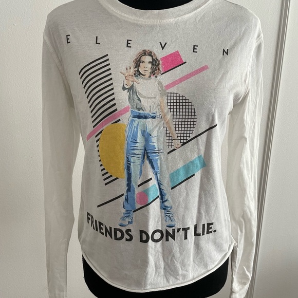 Netflix Tops - Stranger Things Friends Dont Lie Shirt